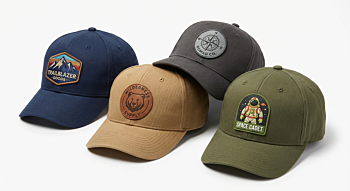 Custom Patches for Hats: Comparing Embroidered, Woven, Leather, and PVC