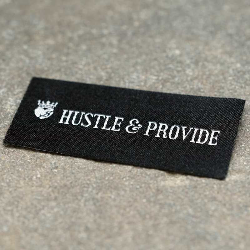 200 Custom Woven Labels - Fashion Brand Labels - High Density Woven ...