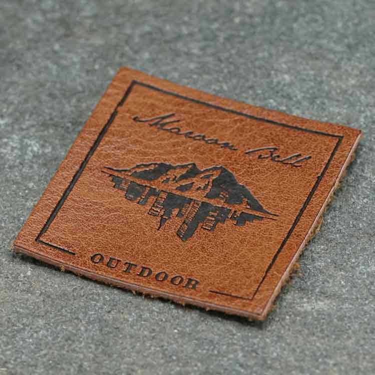 Custom Soft TPU Patch Labels With Embossed Printed Logo For Clothes