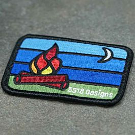 Add Custom Embroidered Patch- Satin Border-Custom Embroidere