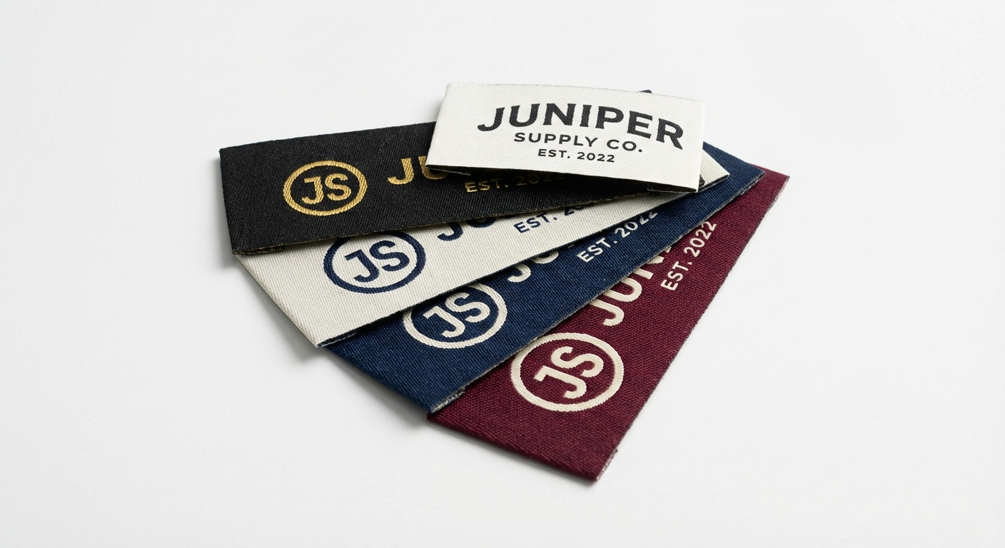 Woven Labels for Clothing Brands: A Beginner's Guide