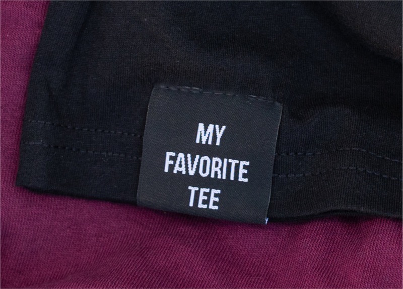 Custom Woven Hem Tags for Apparel