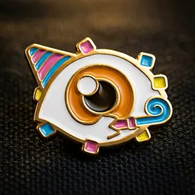 Custom enamel pin metal color options