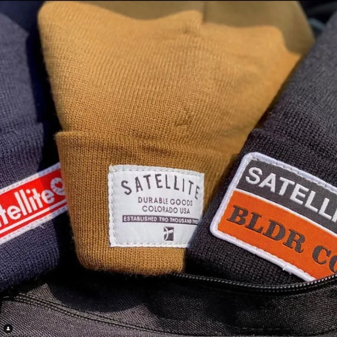 beanie with custom patch